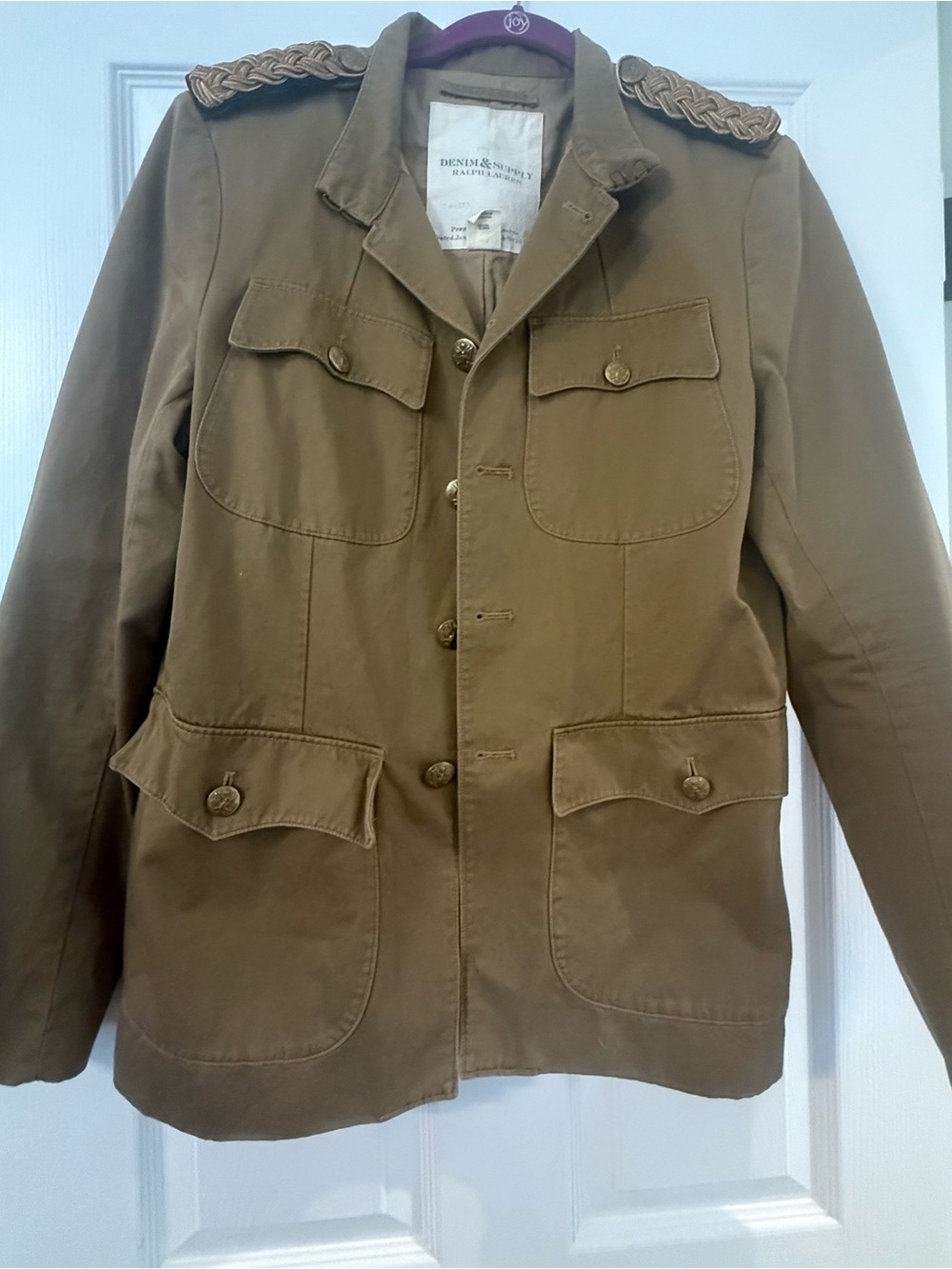 Denim & Supply Ralph Lauren Olive Military Field Jacket